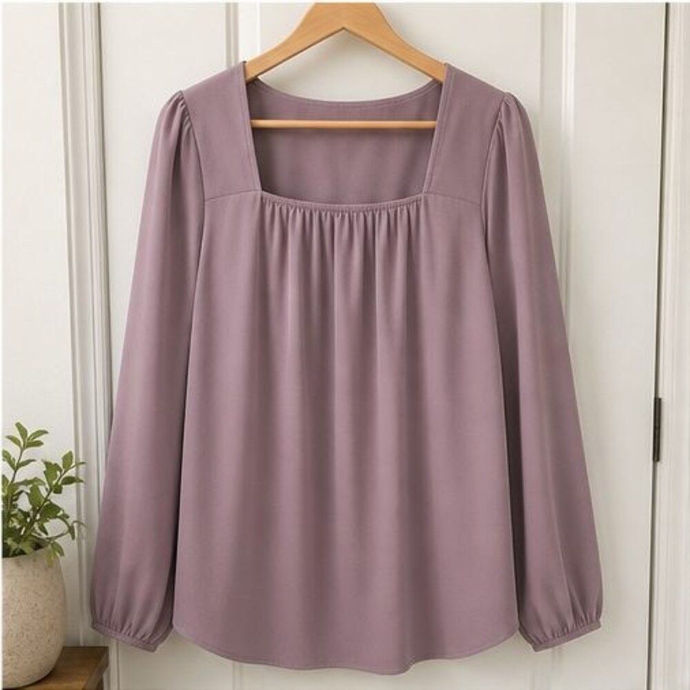 Mauve Tunic Blouse